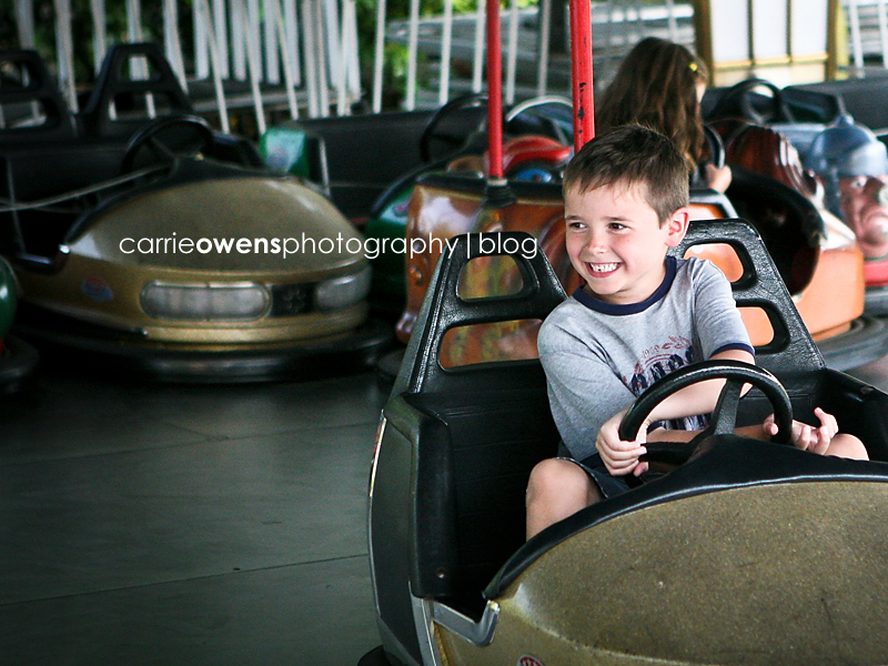 bumper cars at the seattle center