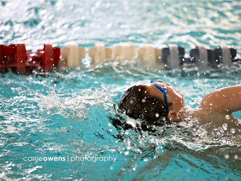Salt Lake City Utah swim meet photograph of boy swimming 100 meter IM