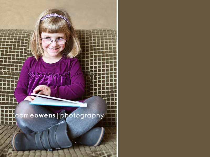 salt lake city utah child photographer captures little girl reading