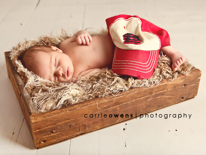 salt lake city utah newborn photographer Carrie Owens captures images of sweet little baby boy