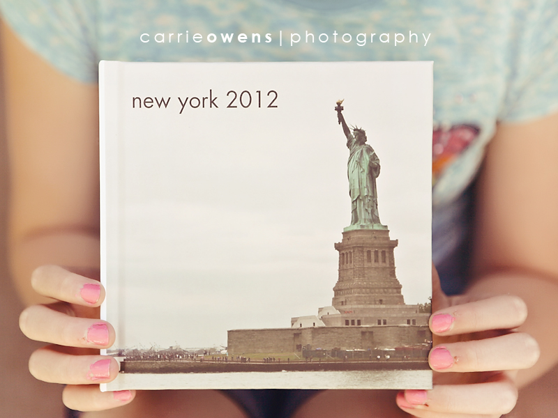 salt lake city utah photographer in new york city makes a blurb book with her photos