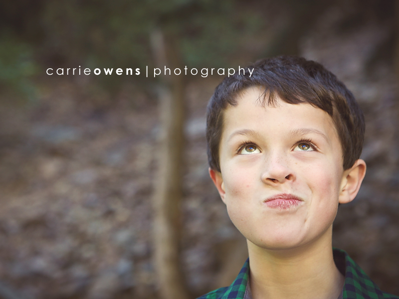 Salt Lake City Utah family photographer older brother being silly