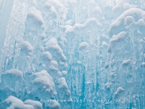 salt lake city utah photographer at the midway ice castles snowy icicles