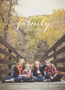 Fall family photos from Salt Lake City Utah family photographer Carrie Owens