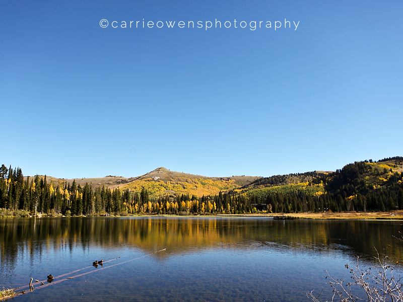 Utah photographer Carrie Owens photographs Silver Lake Utah