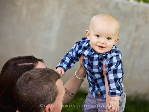 salt lake city utah baby photographer carrie owens photographs one year old at home