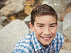 Salt Lake City Utah family photographer Carrie Owens photographs family of five in the mountains