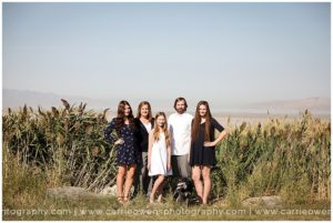 Salt Lake City teen and family photographer celebrates family before one heads off to college