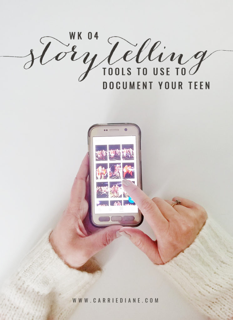tools to use to help document your teens