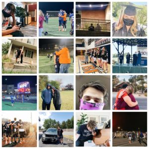 tips on documenting your teen through the hard moments in life with a collage of images